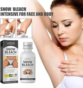 Creme Para Clareamento do Corpo - Body Clean Snow Bleach